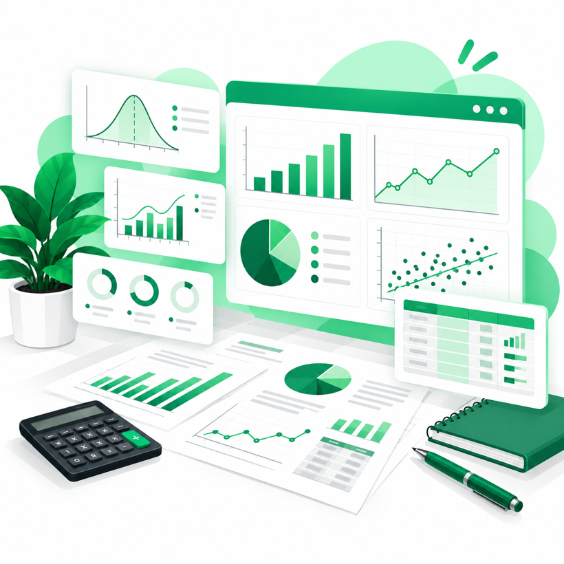 Dashboards e gráficos